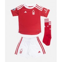 Dres Nottingham Forest Chris Wood #11 Domaci za djecu 2023-24 Kratak Rukav (+ kratke hlače)